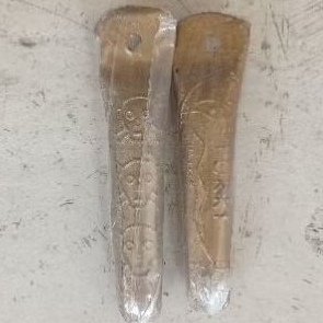 Madat / Candu Tengkorak 3 Warna emas