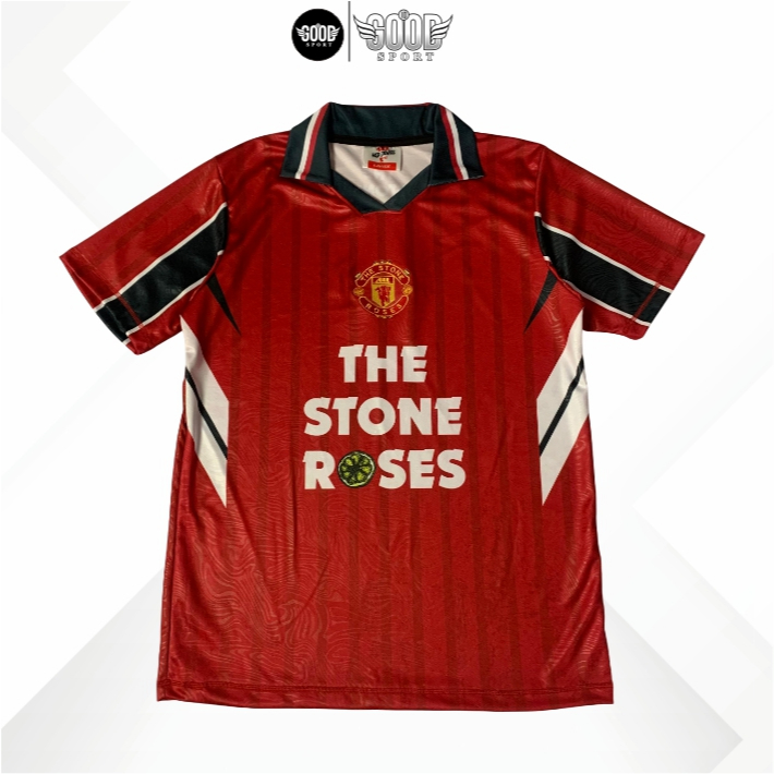 Jersey Manchester United Fans Logo Bordir / Jersey Fantasy England / Jersey Vintage / Jersey Klasic