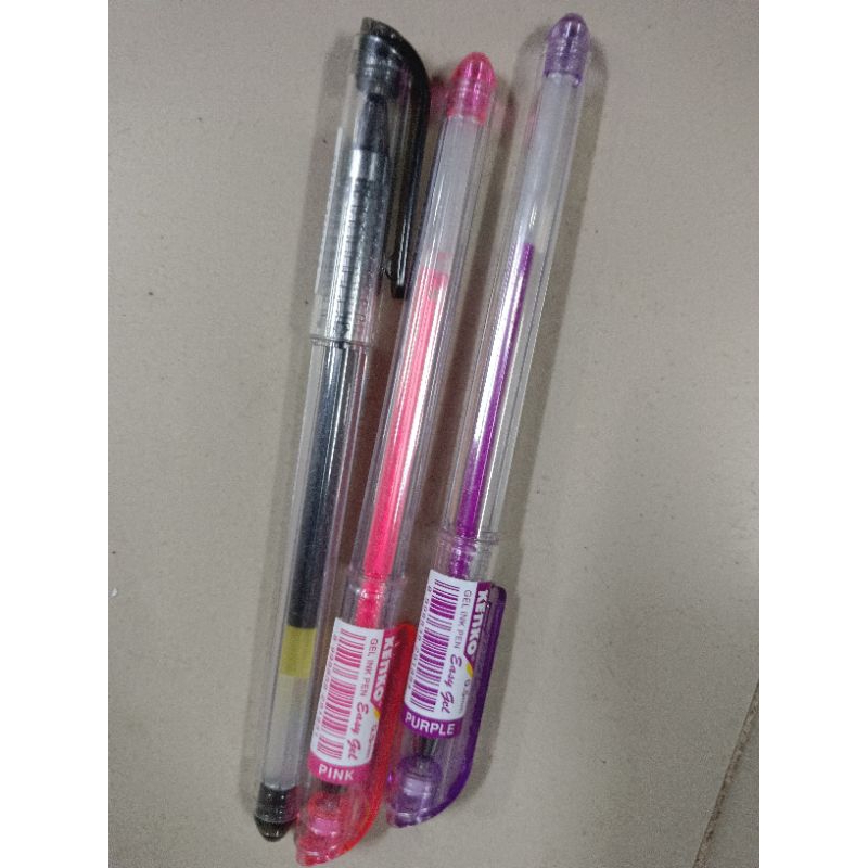 

kenko easy gel 0,5mm hitam biru pink l pilpen tinta kenko easy gel 0,5mm