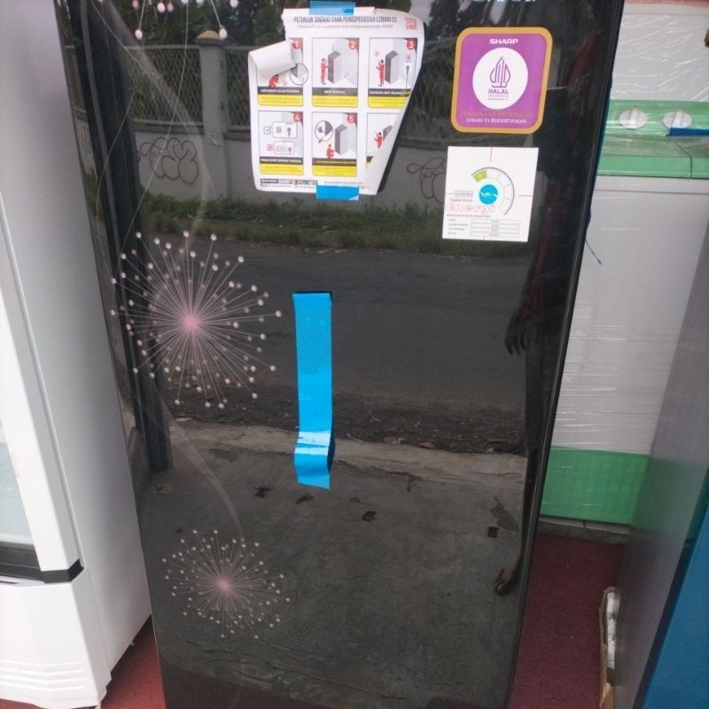 kulkas sharp 1 pintu bs pabrik