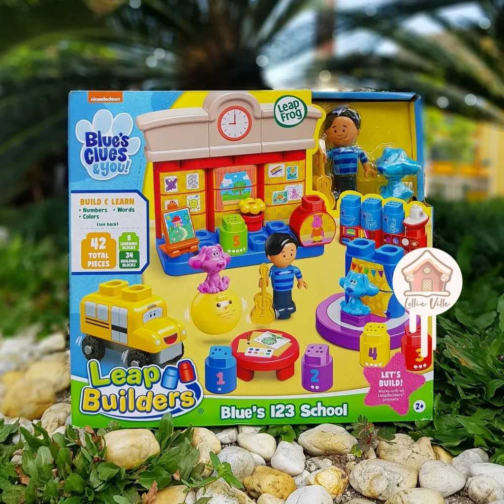 LeapFrog LeapBuilders Blues Clues and You Blue's 123 School