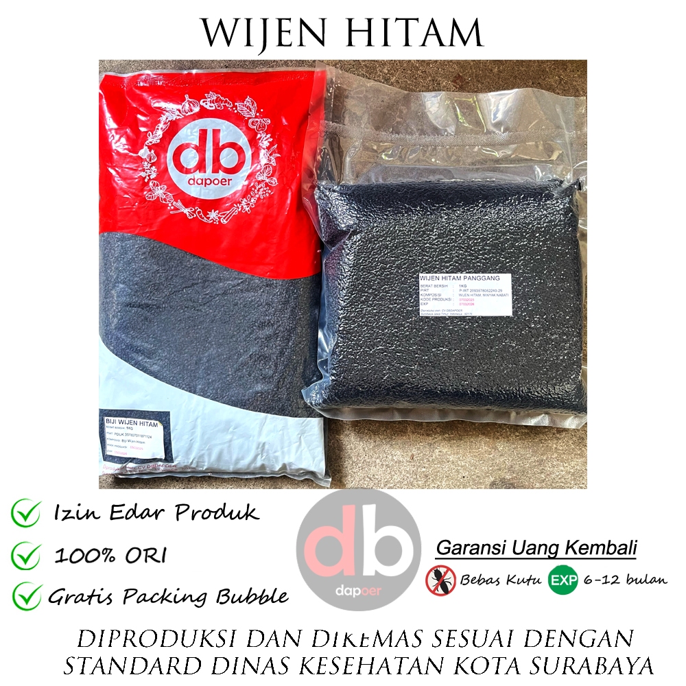 

Wijen Hitam 1kg