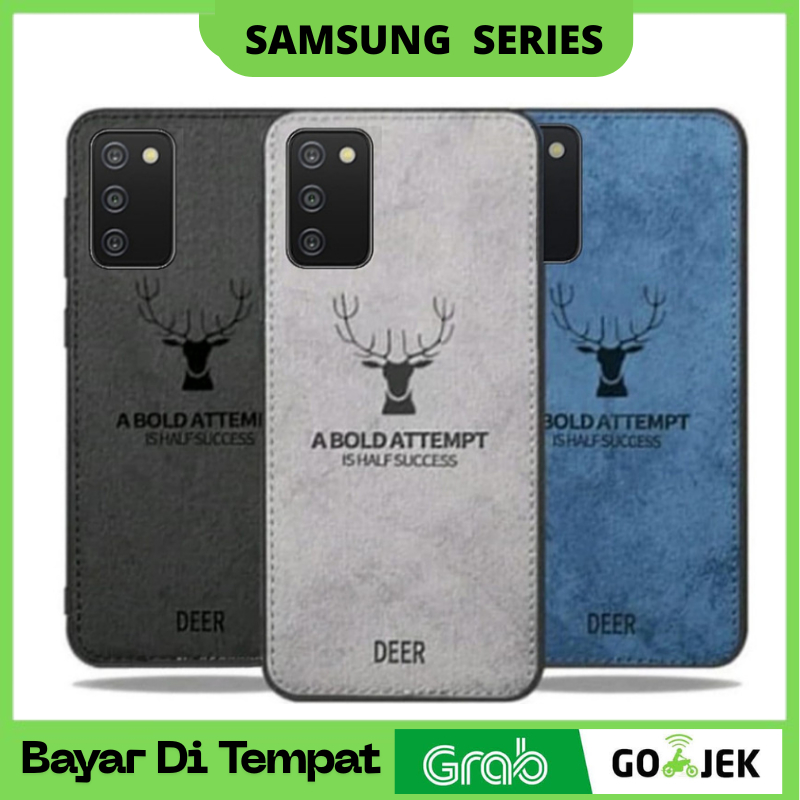 Case Samsung A02S A03S 4G A22 A32 5G Casing Hardcase Kepala Rusa A Bold Attempt DEER