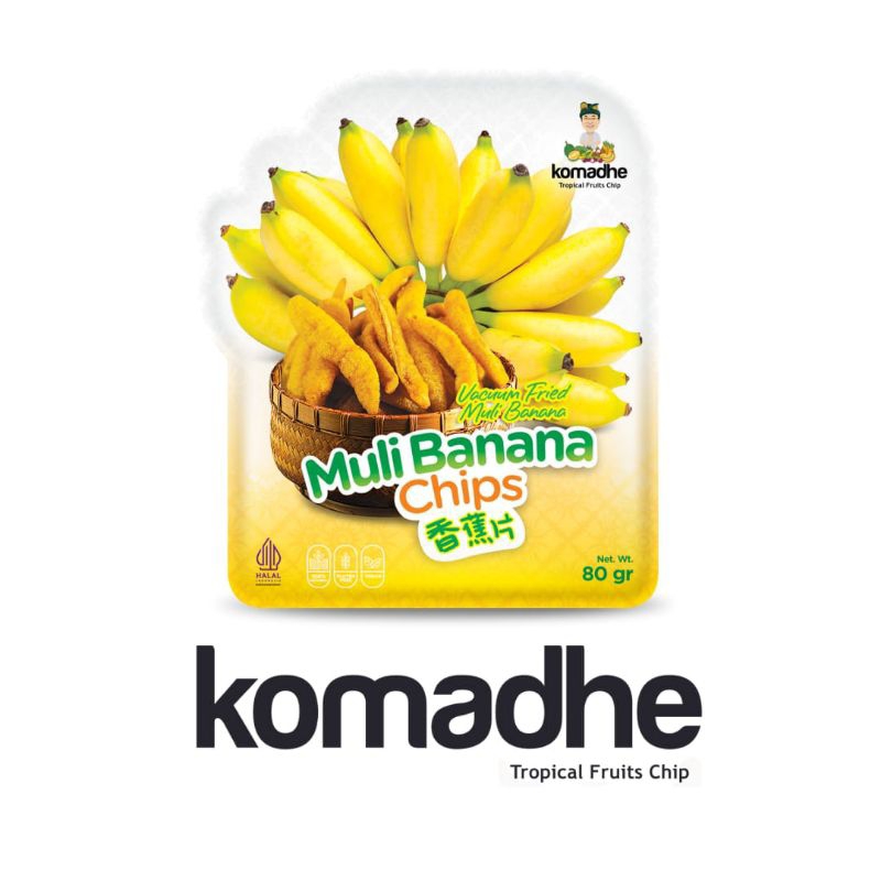 

Komadhe Keripik muli banana 80gr
