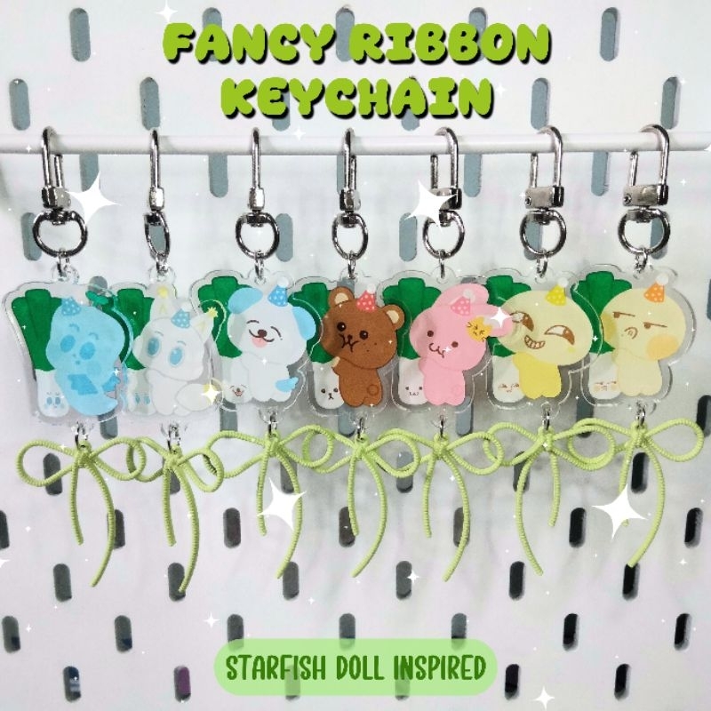 Fancy Ribbon Keychain - Magnet Doll NCT Dream