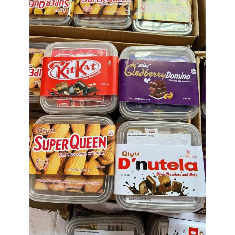 

Coklat Enak Viral terlaris Nutella Kitkat Superqueen Cadbury