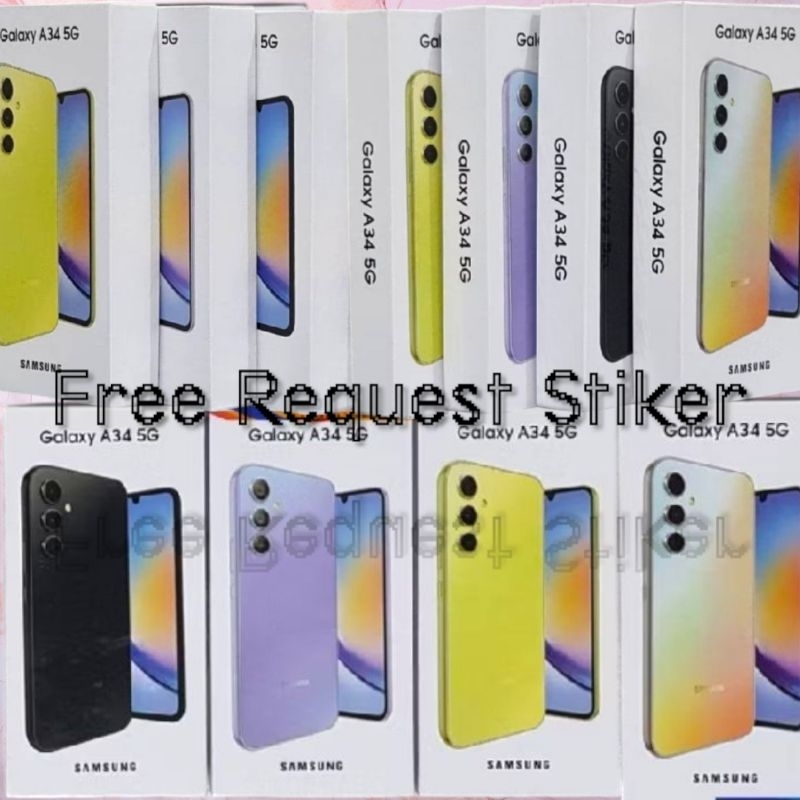 

dus box samsung a34 5G free Request Stiker