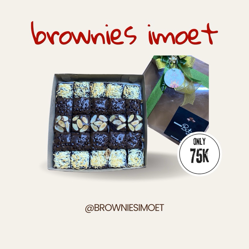

Brownies imoet plus biaya admin