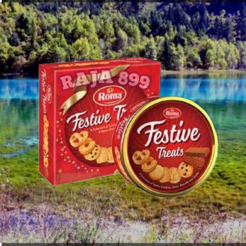 

BISKUIT ROMA FESTIVE TREATS 240GR | BISKUIT ROMA KAKENG FESTIVE