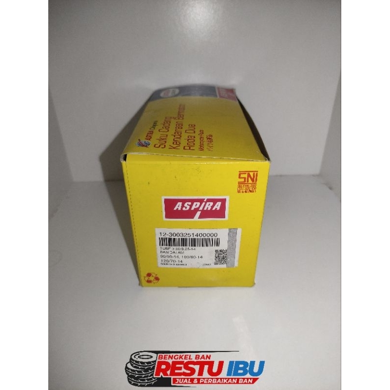 Ban Dalam Aspira 300/325-14, 90/90-14, 100/80-14, 120/70-14, 110/80-14