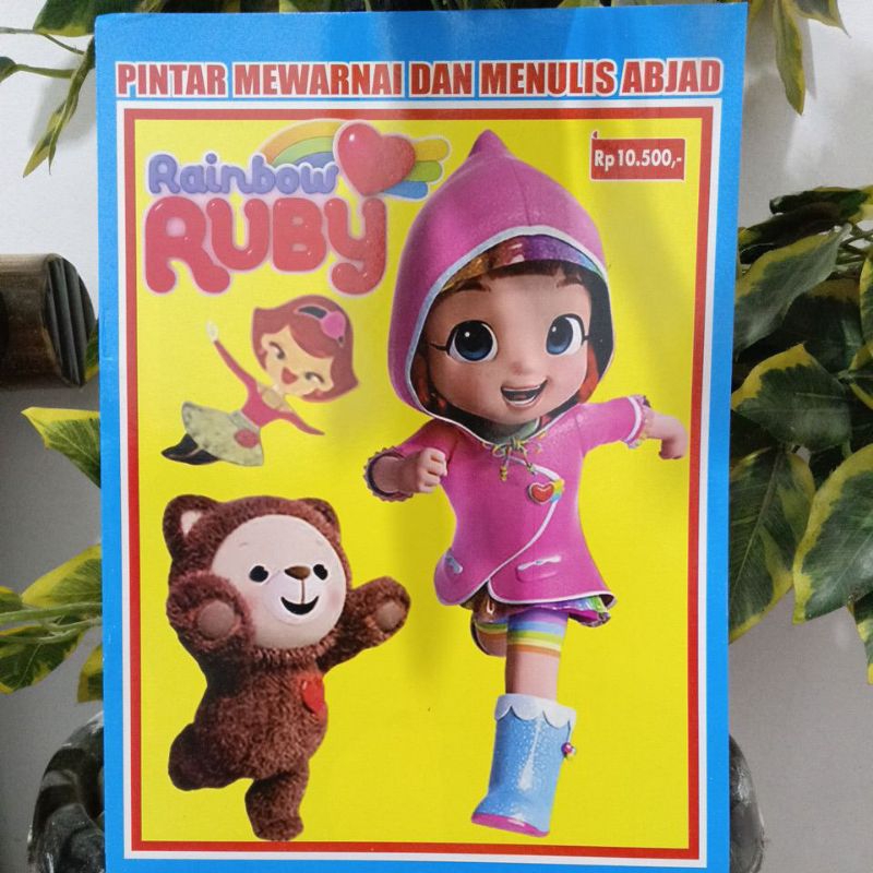 Buku Mewarnai Rainbow Ruby