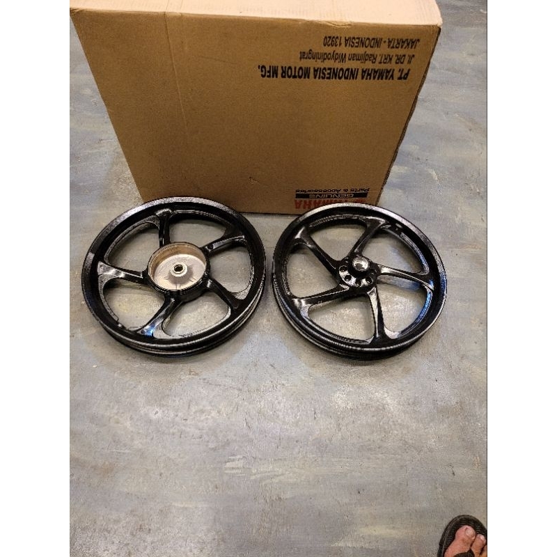 velg nouvo elegant velg yamaha nouvo elegan warna hitam original yamaha 5P1