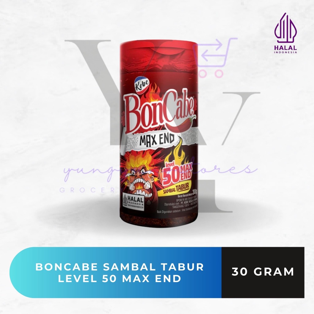 

Kobe Boncabe Sambal Tabur Level 50 Max End Botol 30 gram