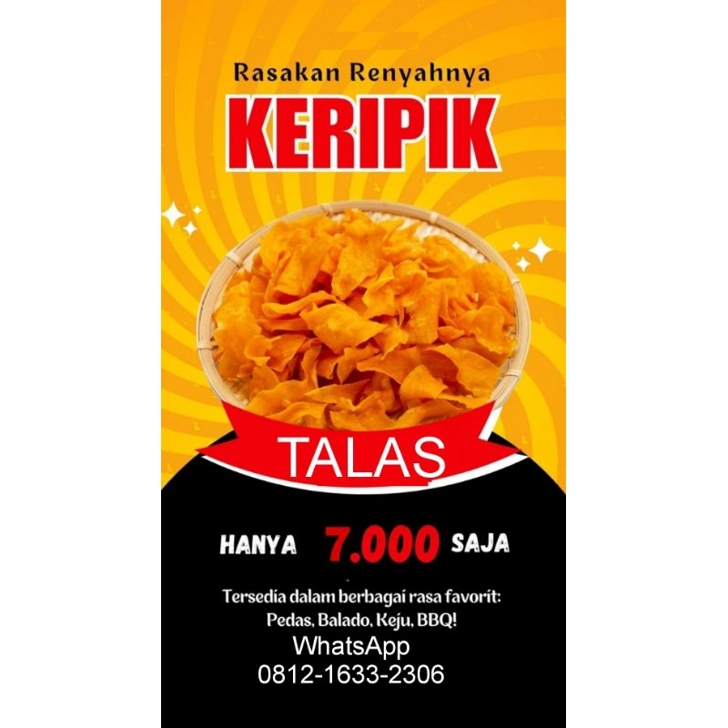 

KERIPIK TALAS KHAS LUMAJANG
