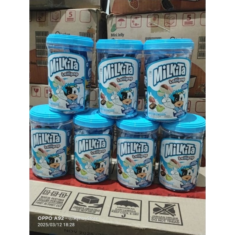 

JATIM Milkita candy 1Pcs Jar