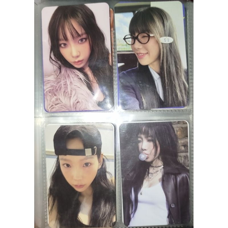 PC Official Album Taeyeon Letter to Myself