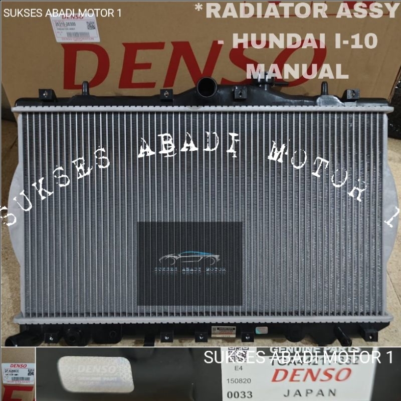 RADIATOR ASSY HYUNDAI I-10 i10 MANUAL ORIGINAL