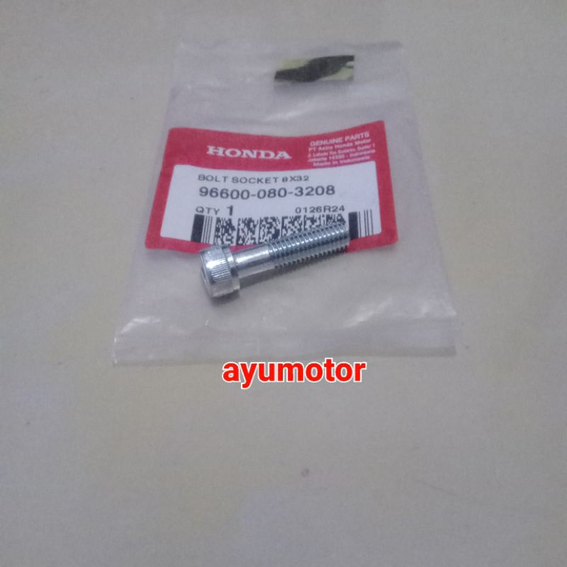 bolt socket 8x32 baut raiser atas dudukan stang atas cb 150r k15G cb 150r k15M cbr 150r k45A beat st