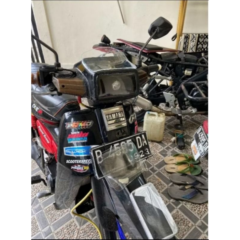 Visor Yamaha Alfa/Visor Motor Yamaha Alfa bening PNP  Rc100,Rc80