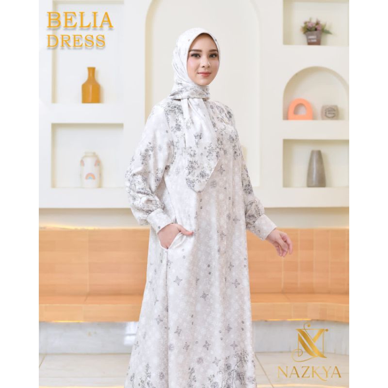 Gamis set hijab belia dress ori by nazkya