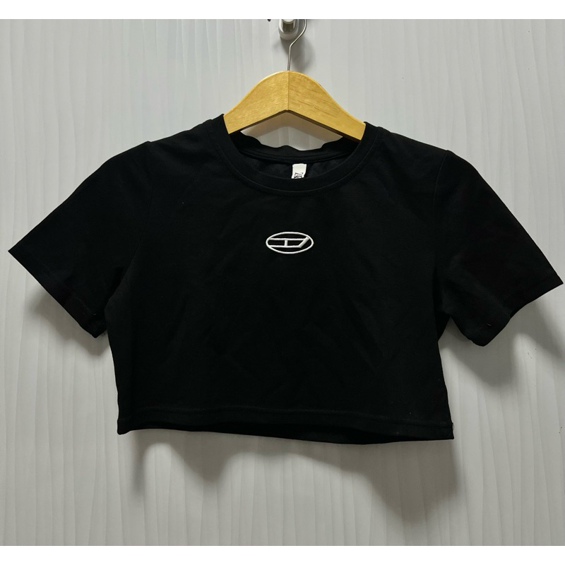 preloved crop top diesel hitam