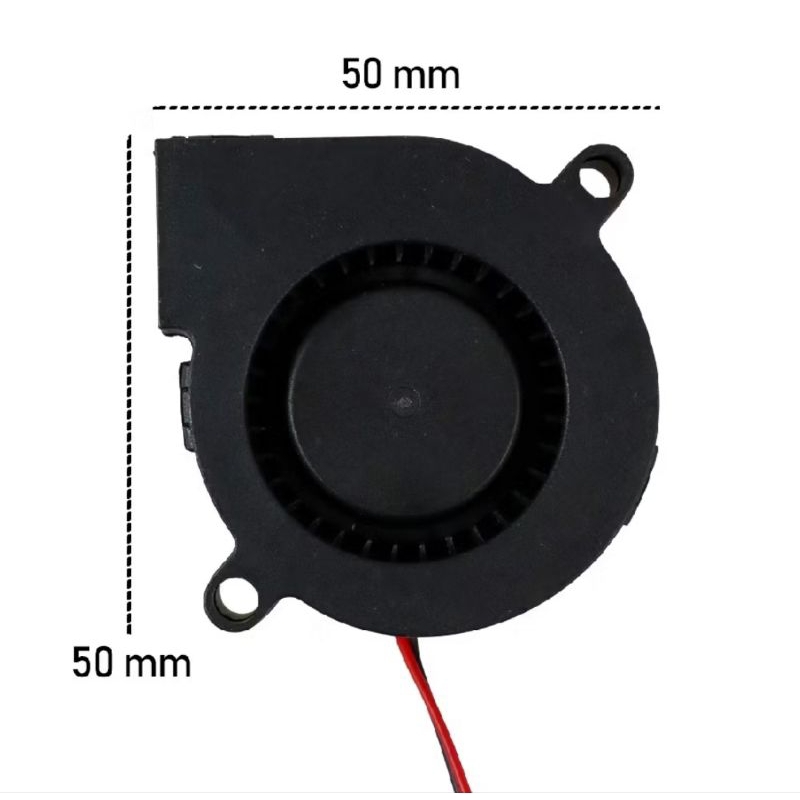 Kipas Pendingin Exhaust Fan Retrofit Projector Biled Dc 12Volt Motor Mobil