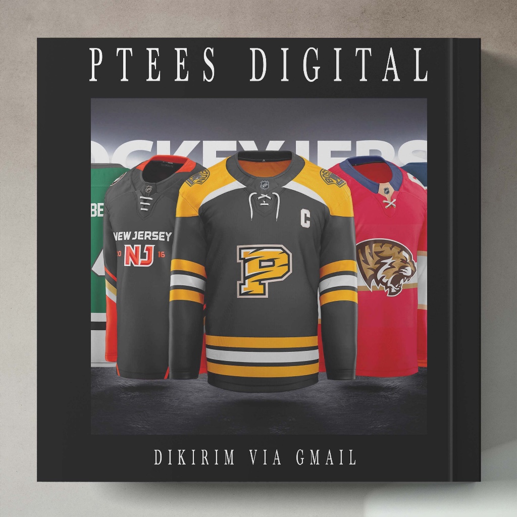 PD0731 - ADIDAS HOCKEY JERSEY BUILDER TEMPLATE - PSD PHOTOSHOP - MOCKUP MOCKUPS