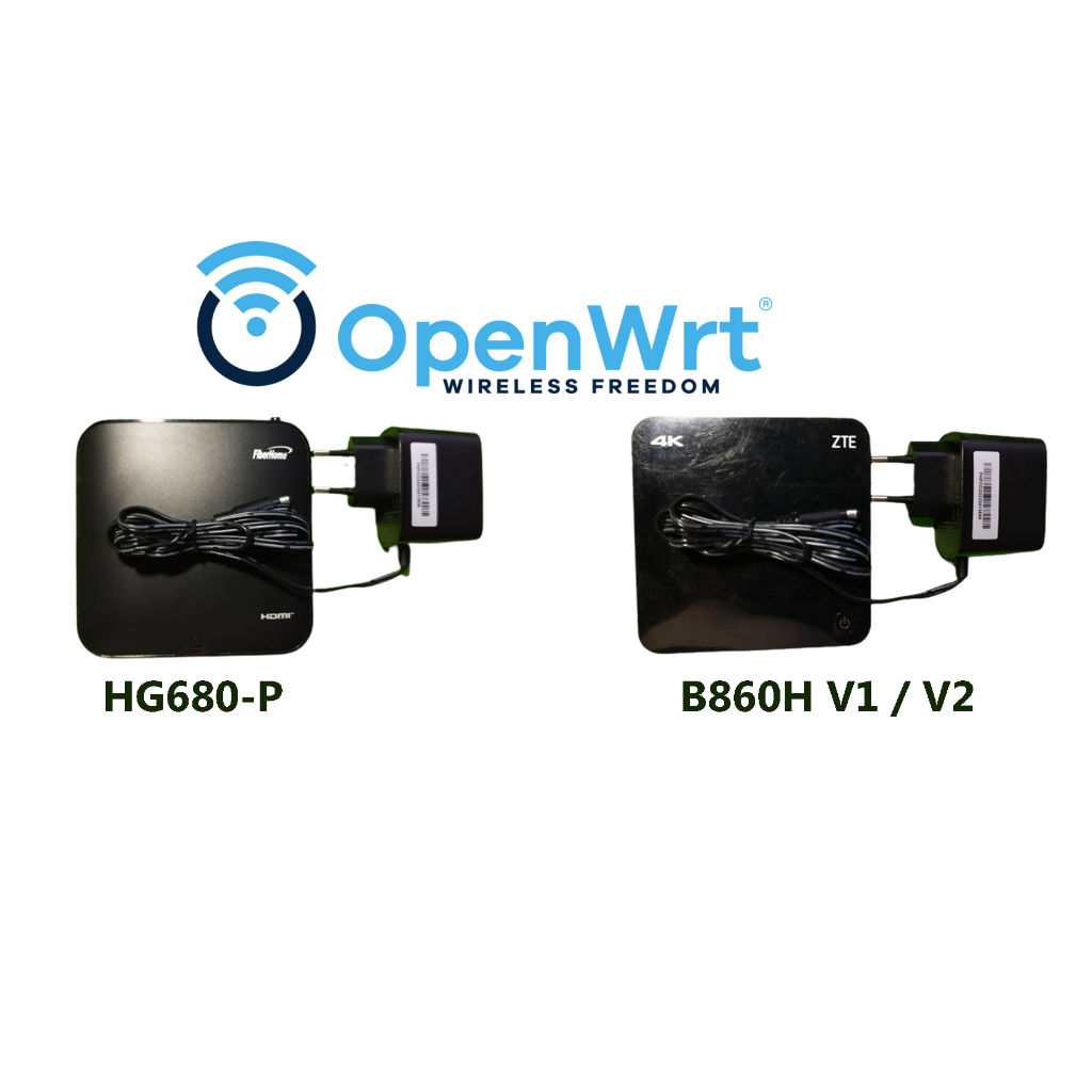 STB OpenWrt HG68P & B860H