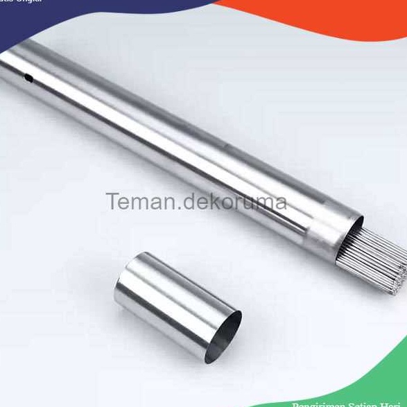 Hematku TDA11 TCook Tabung Penyimpanan Tusuk Sate BBQ Stainless Steel 35cm  TC19