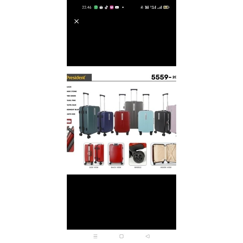 KOPER PRESIDENT 5559 UKURAN 28 INCH