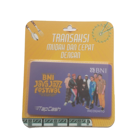 TAPCASH BNI ORIGINAL EDISI JAVA JAZZ PURPLE