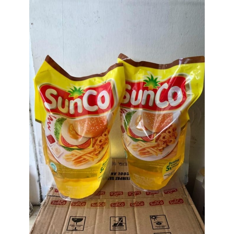 

Minyak goreng Sunco 2 liter