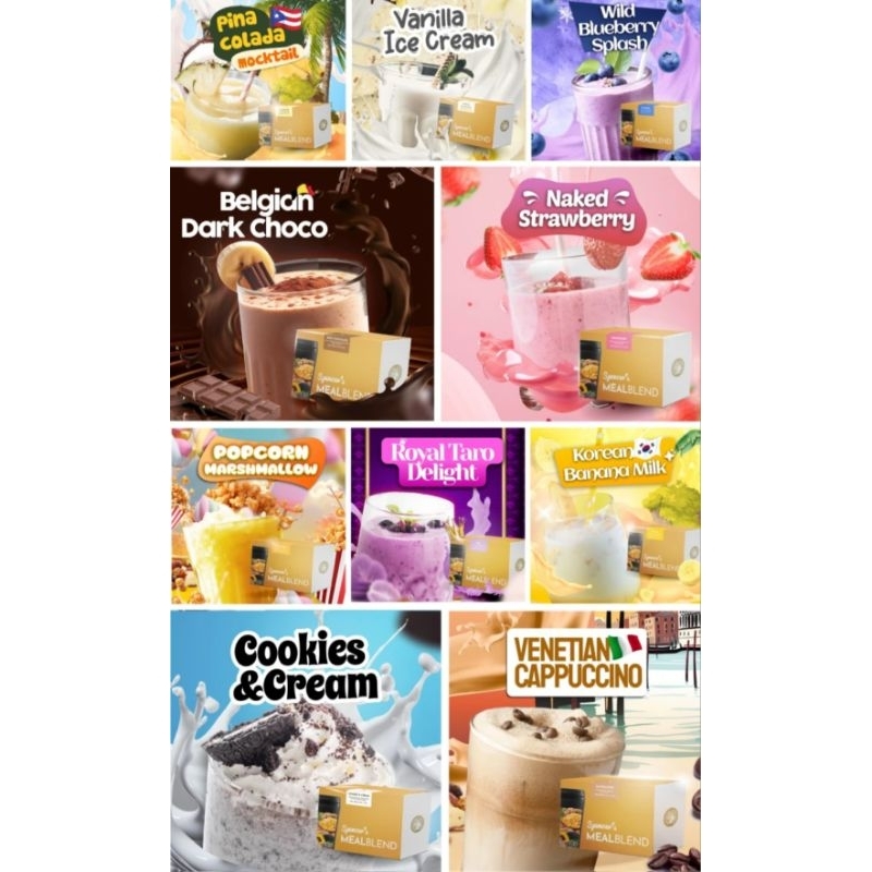 

Spencer's MealBlend Cookies and Cream | Meal Replacement | Multigrain