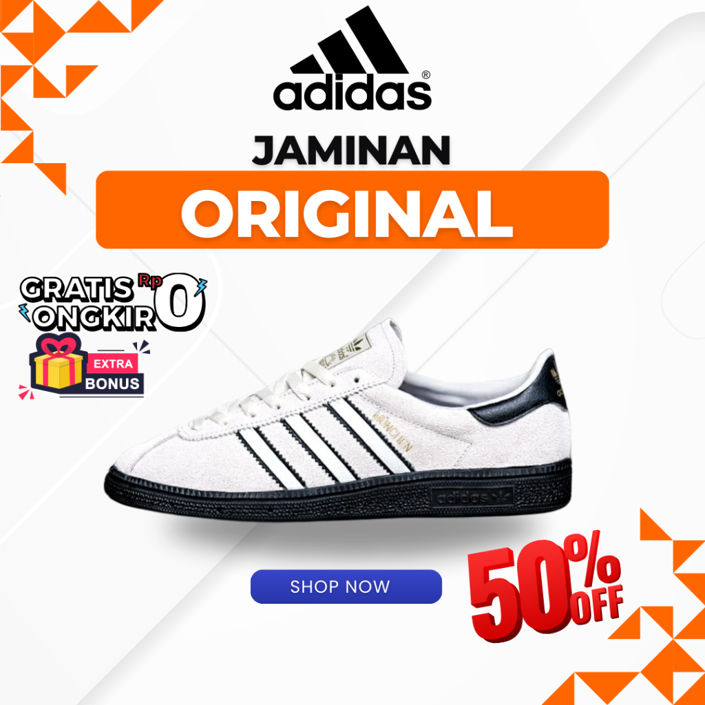 ADIDAS MUNCHEN GREY BLACK BNIB