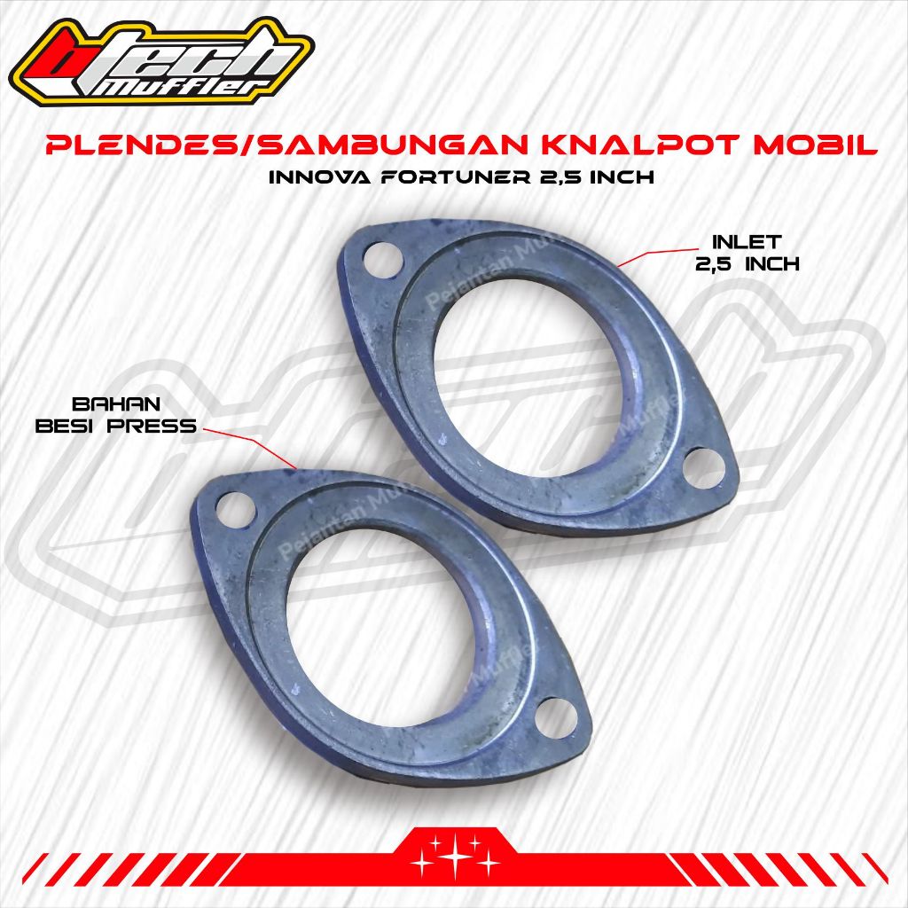 Plendes / Sambungan Knalpot Mobil Innova / Fortuner