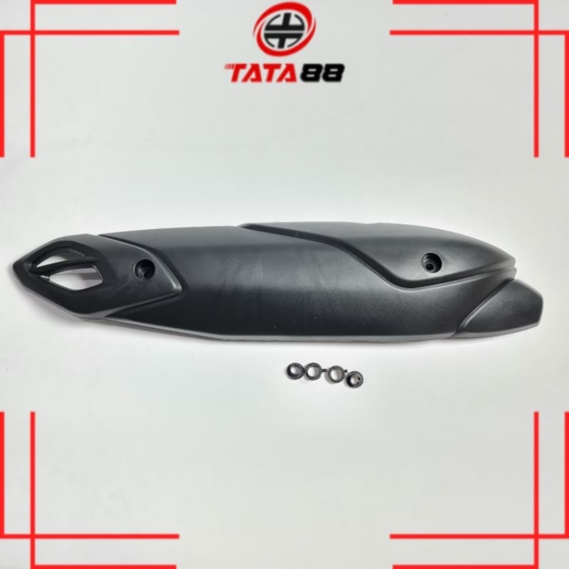 TUTUP KNALPOT NMAX NEW 2022 AEROX 2022-TUTUP TAMENG COVER KNALPOT STANDAR YAMAHA NMAX AEROX 2022 NEW