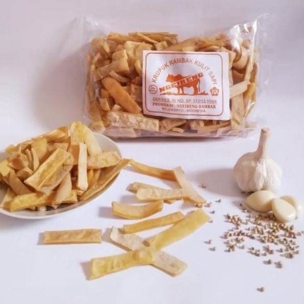 

KRUPUK RAMBAK KULIT SAPI ASLI 100%