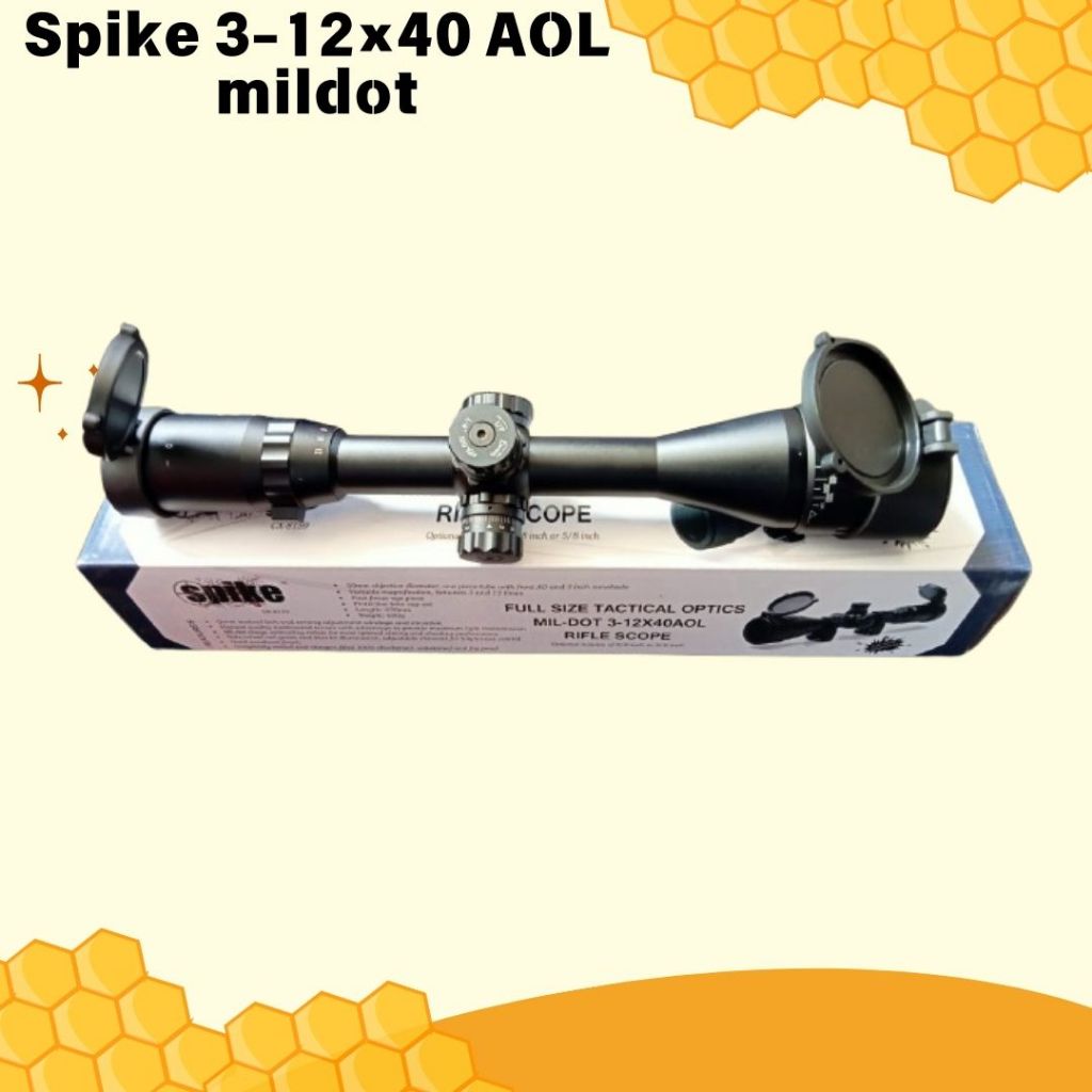 Teleskop Spike mildot 3-12×40 AOL