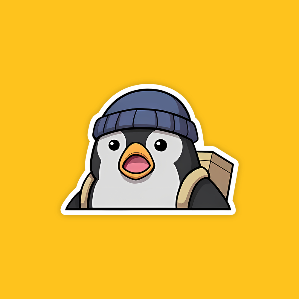 

Penguin Valorant - Vinyl Sticker Waterproof