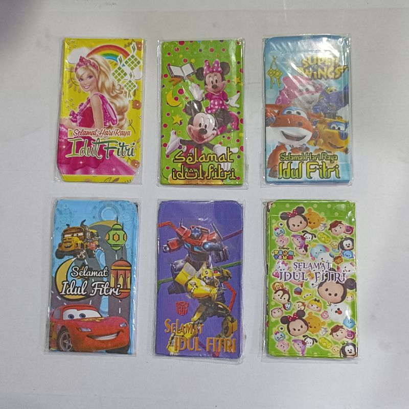 

Amplop Lebaran Karakter 1 Bungkus isi 10 Pcs