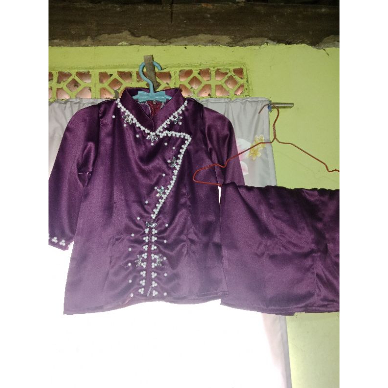 baju kurung melayu anak wanita baju pesta kondangan slimfit pakaian adat melayu wanita