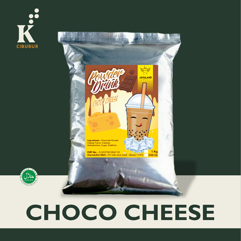 

Bubuk Minuman Rasa Coklat Keju/Choco Cheese Powder Drink Original Javaland 1KG