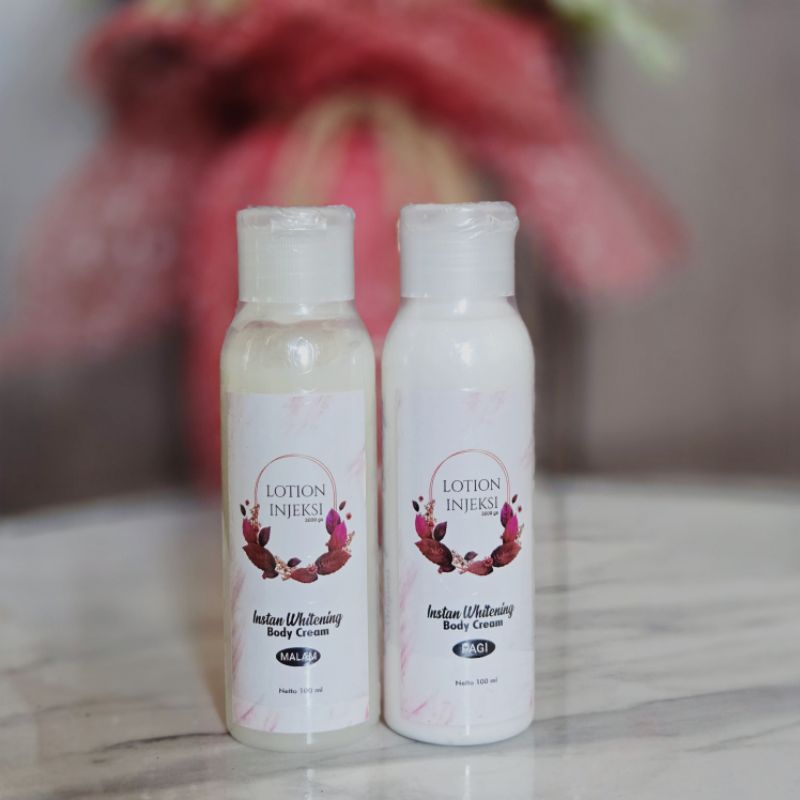 paket lotion injeksi 3000gs original siang malam
