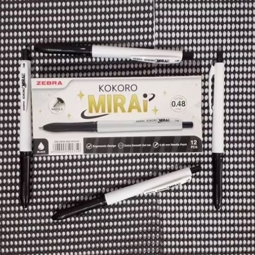 

Zebra Kokoro Mirai Needle Tip 0.48 fine. pena gel