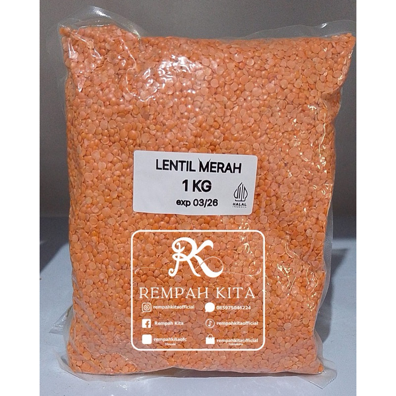 

LENTIL MERAH | RED LENTILS | REMPAH KITA OFFICIAL