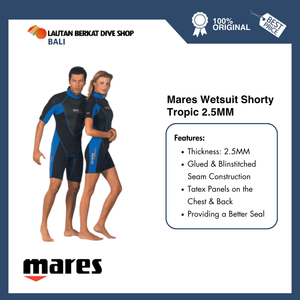 Wetsuit Shorty Mares Tropic 2.5 MM