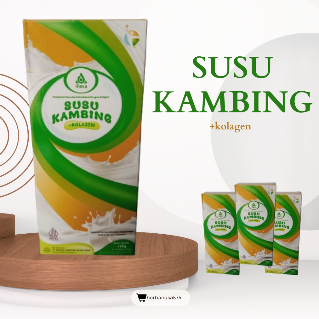 

SUSU KAMBING ETAWA PLUS COLLAGEN 5 SACHET