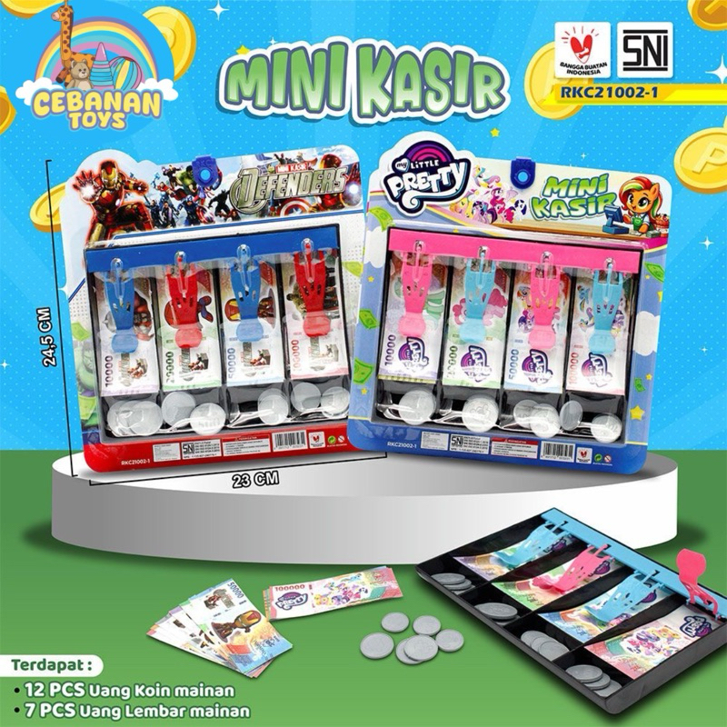 Mainan Kasir kasiran || Mini Kasir || Kasir Mainan || Kasir - kasiran || Mainan Kasir-kasiran karakt