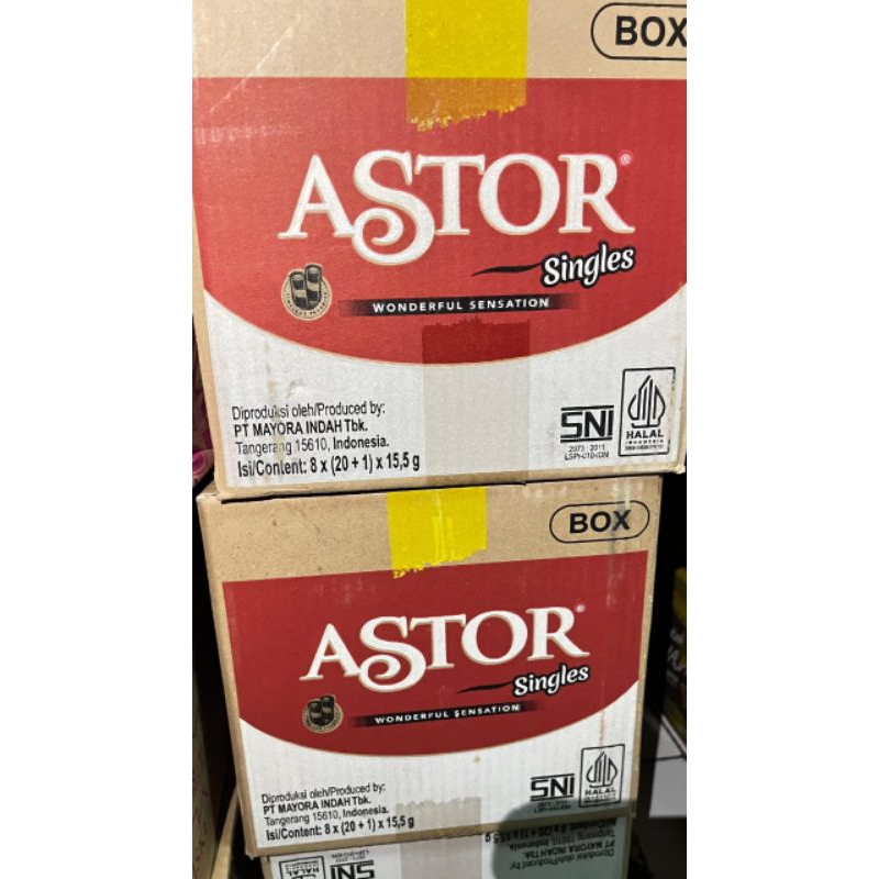 

ASTOR SINGLES 250gr isi 20