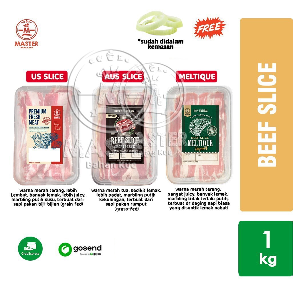 

Shortplate US Beef / Daging Yoshinoya Slice 1 Kg [KHUSUS INSTANT]